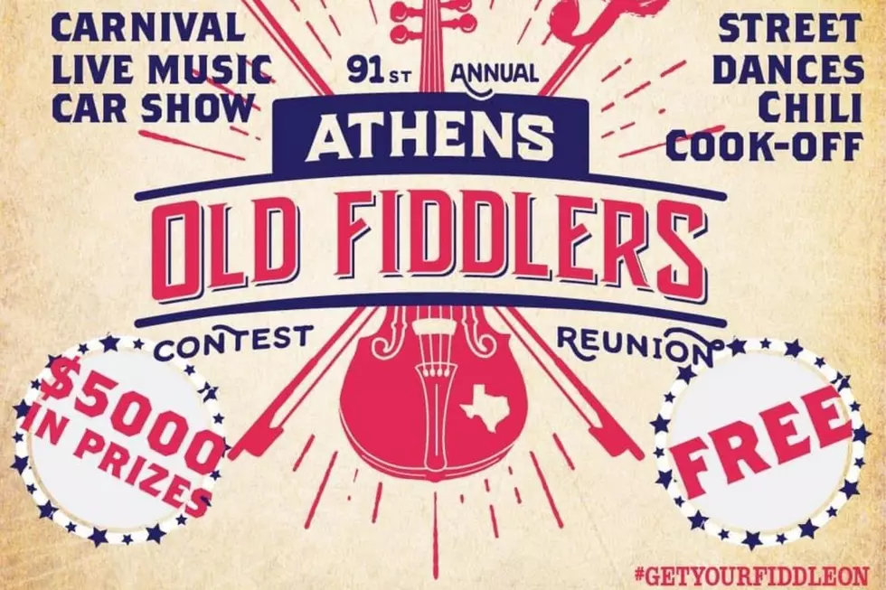 The 91st ‘Old Fiddlers’ Reunion’ is Coming Soon to Athens, Texas