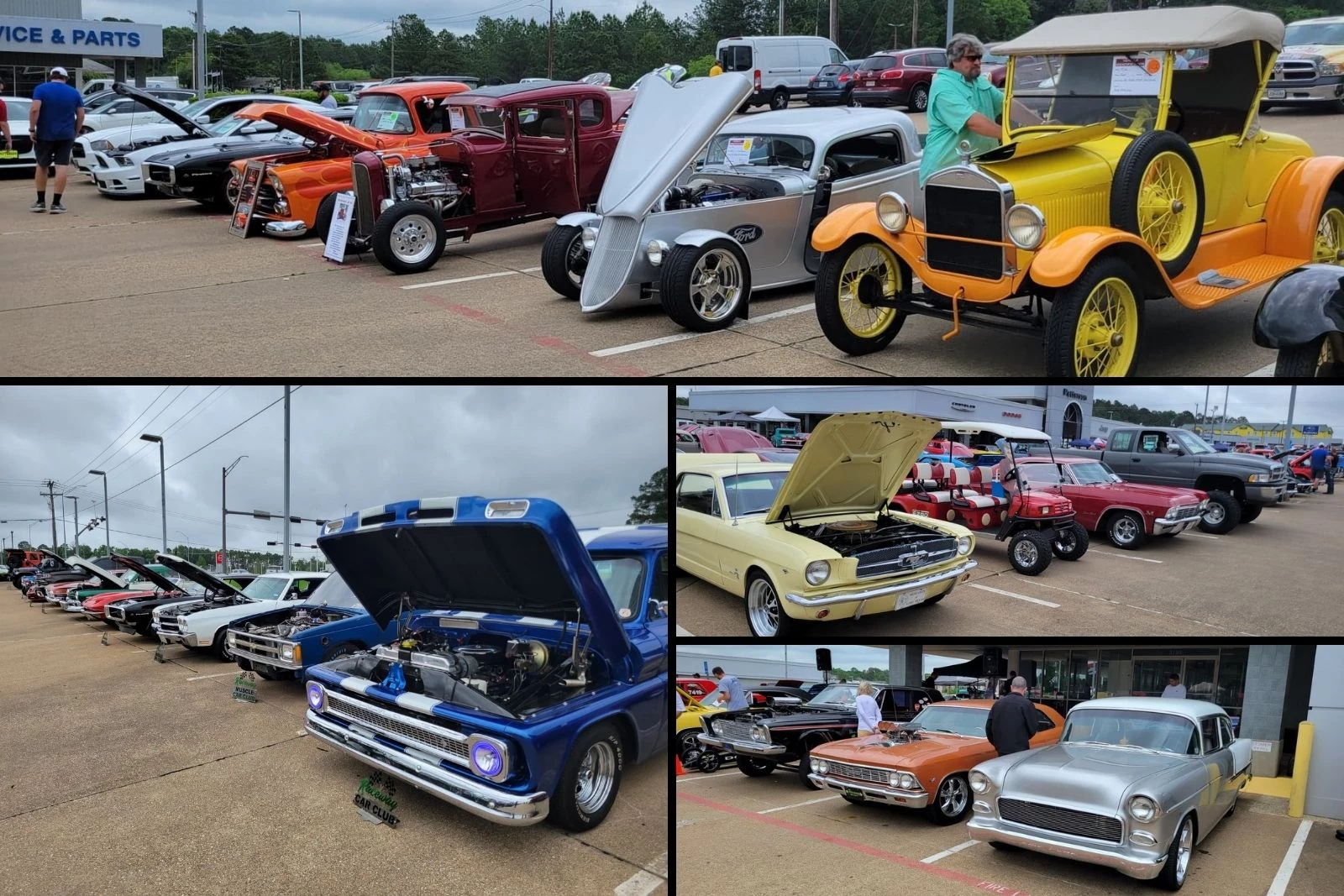 Hit the Bricks, Big Car Show in Tyler, Texas This Weekend