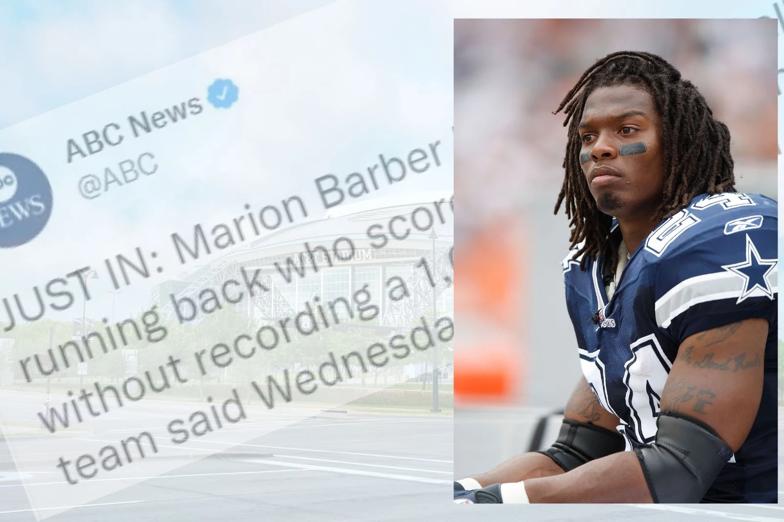 Marion Barber III, Bruising Running Back for Cowboys, Dies at 38 - The New  York Times