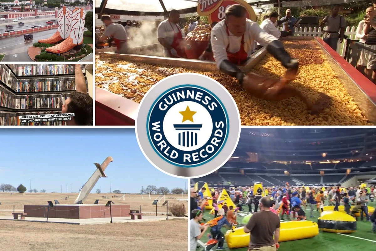 Man breaks Guinness World Record by building world's biggest nerf