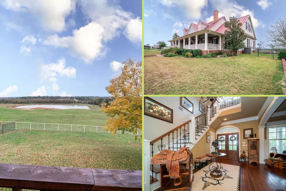 Custom Southern Style Home on 92 Acres For Sale in Lindale, Texas