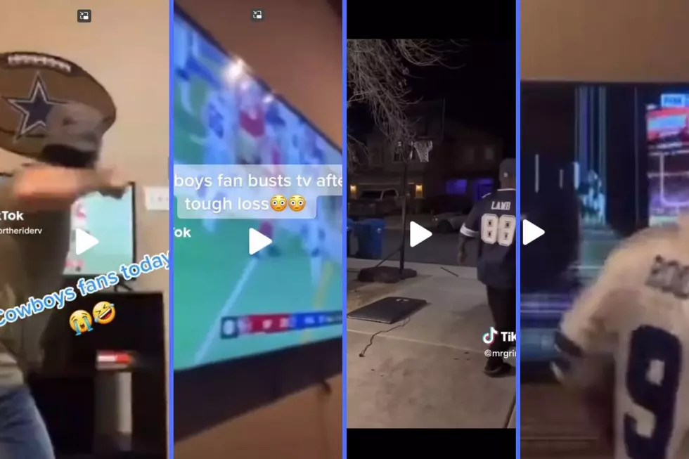NSFW TikTok Videos Show 4 Cowboys Fans Destroying Their TV’s