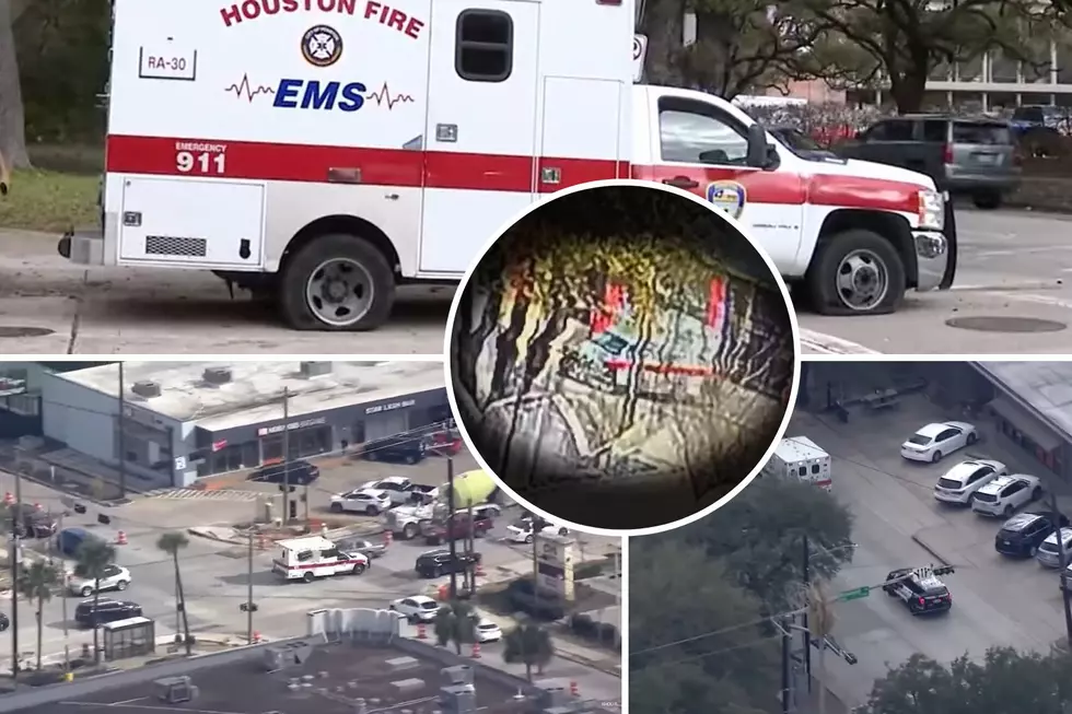 Man is Arrested in Houston After Police Chase in Stolen Ambulance