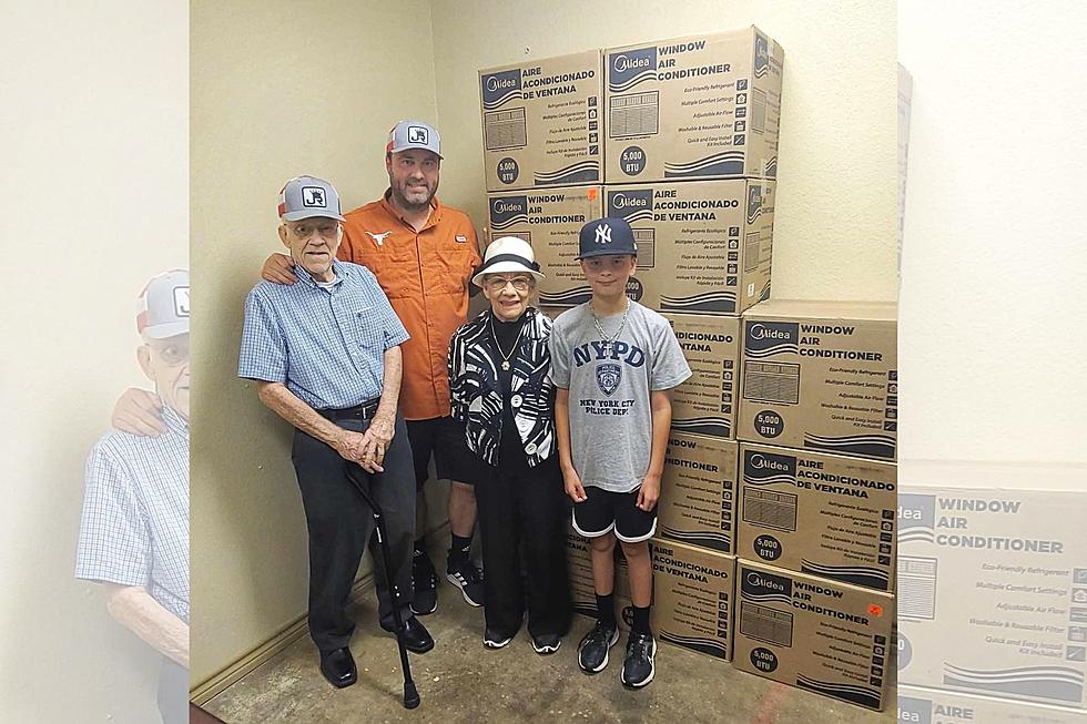 Pop and Nan in Longview, Texas Just Donated 13 Air Conditioning Units