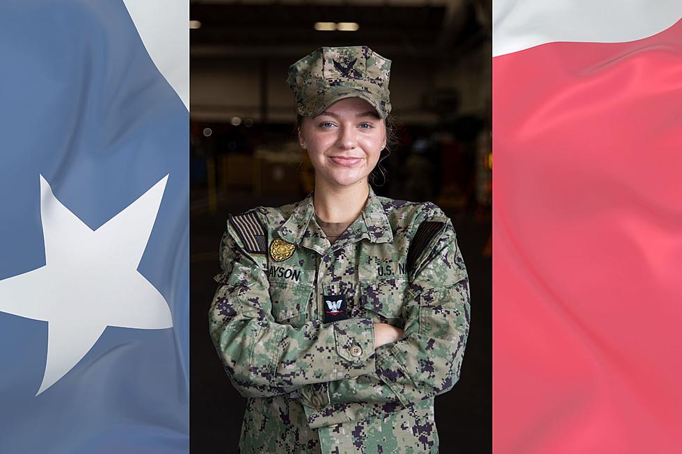 U.S. Navy Officer from Frankston, TX Serving to Make Dad Proud!