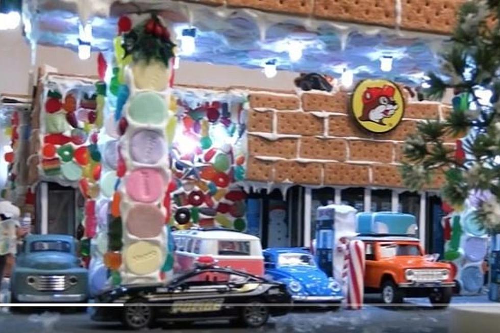 VIDEO: Look at This Huge Gingerbread Buc-ee’s This Texas Woman Built