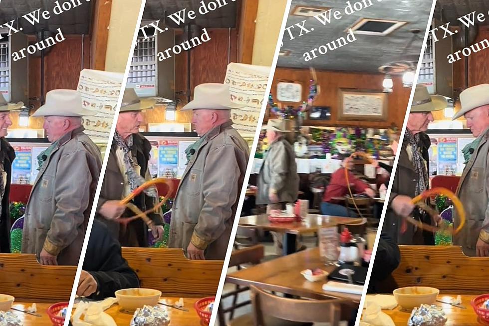 Cowboy and Sheriff Arguing About Cattle on Wrong Land Kicked Out of Texas Restaurant by Waitress