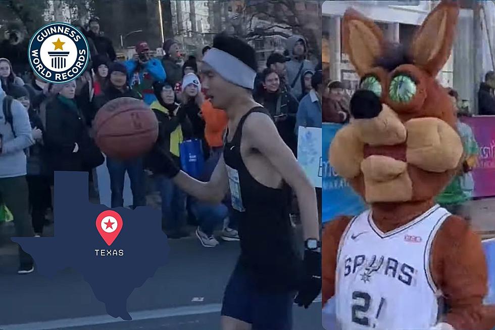 An Austin, Texas Man Has Set an Unusual World Record Using a Basketball and a Marathon