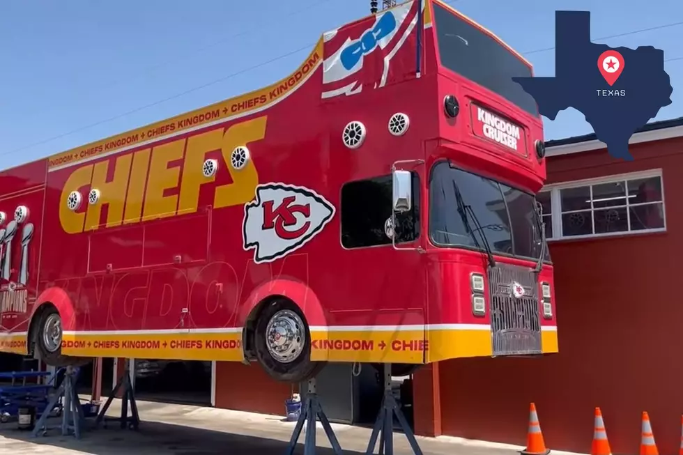 Chiefs Bus in San Antonio, Texas Fuels Fire of the NFL Team Relocating to the City