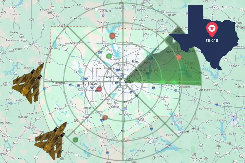 The Military Launched Chaff Over DFW Metroplex and it Was Picked Up on Radar