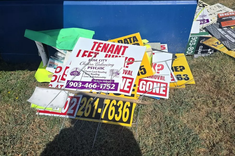 Kilgore Just Had a Major Sign Cleanup