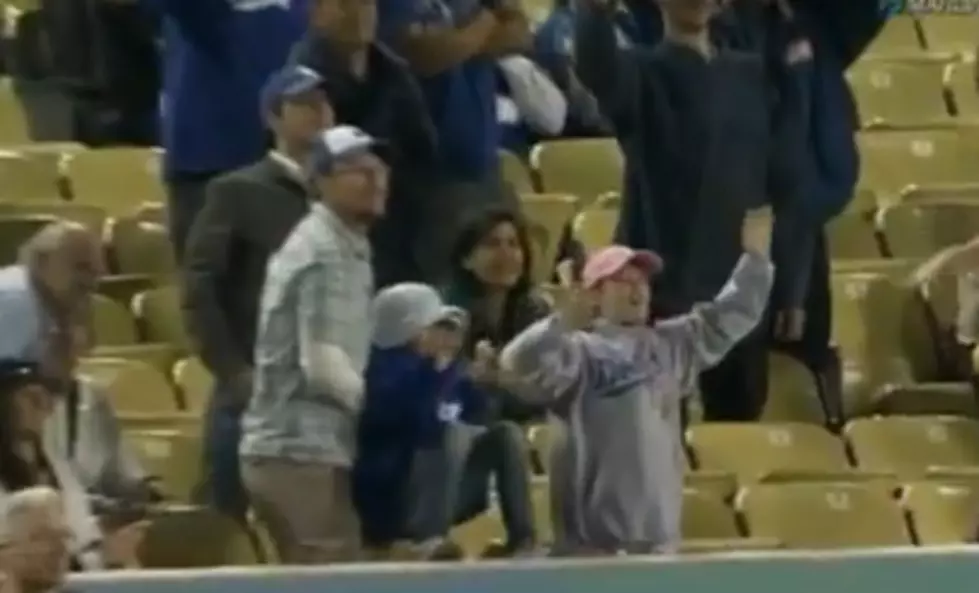 Dad Drops Daughter While Trying to Catch Foul Ball [VIDEO]