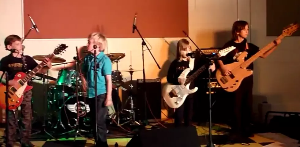 The Mini-Band Gets Words Of Encouragement From Metallica [VIDEO]