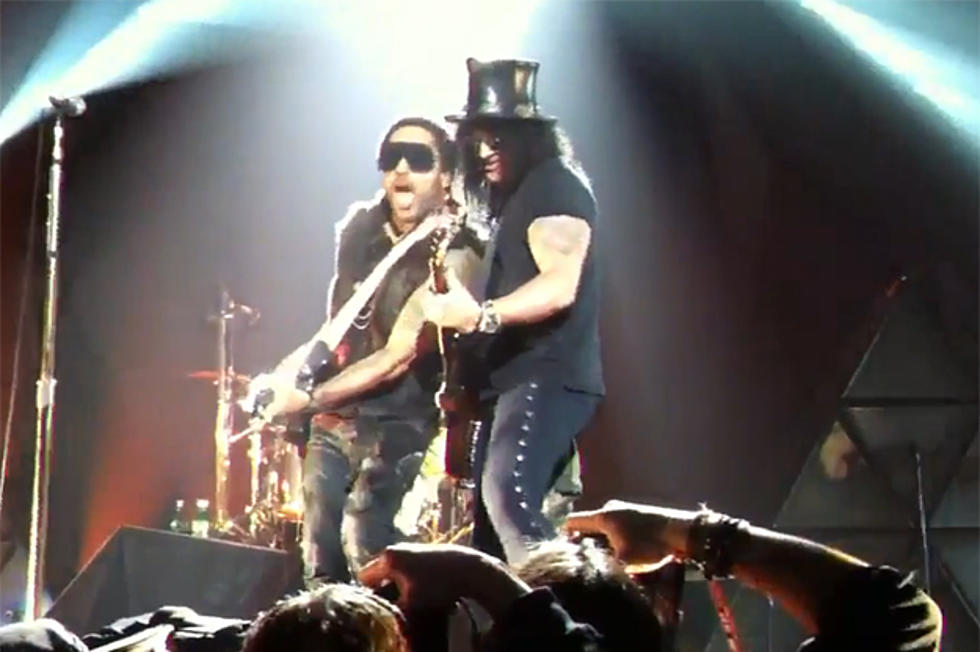 Slash Jams With Lenny Kravitz at Ceremony Honoring Muhammad Ali