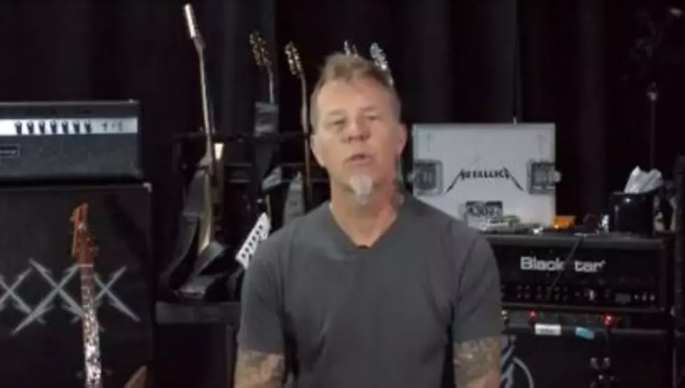James Hetfield Records New PSA for Morgan Harrington [VIDEO]