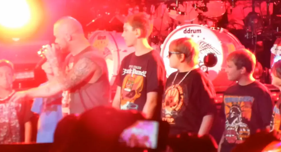 Five Finger Death Punch Invites Young Fans On Stage