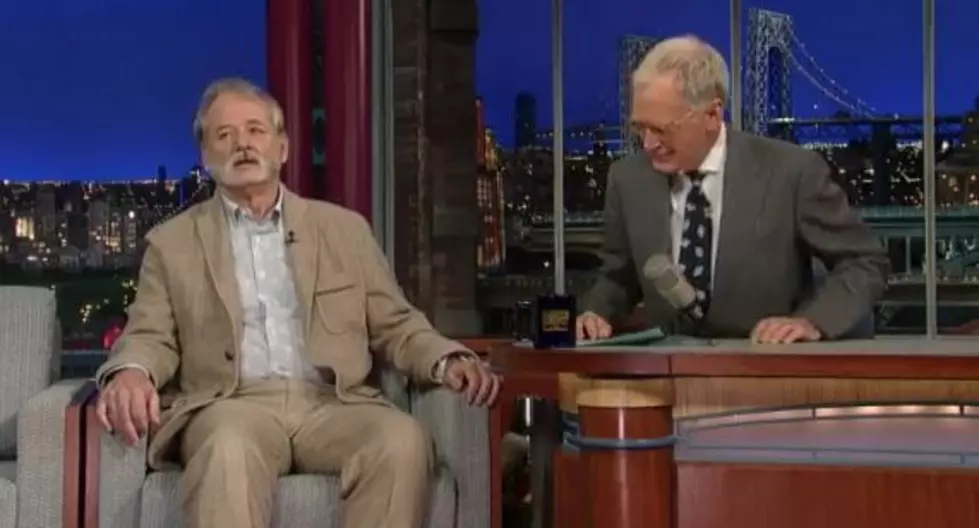 Bill Murry’s Awesome Letterman Appearance [VIDEO]