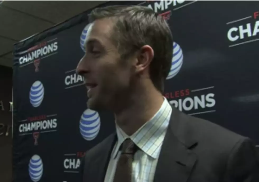 Kliff Kingsbury Back Home As The New Head Coach Of The Texas Tech Red Raiders [VIDEOS]