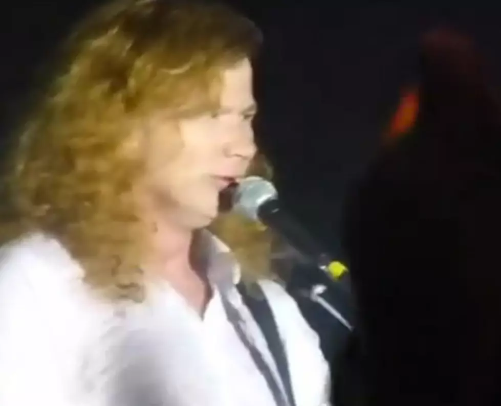 Megadeth Frontman Dave Mustaine Kicks Out A Fan And Uses Some Sketchy Language [VIDEO/NSFW]