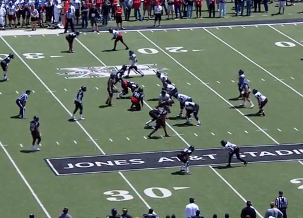 Sneak A Peak At The Red Raider Football Team With The Full Spring Game [VIDEO]