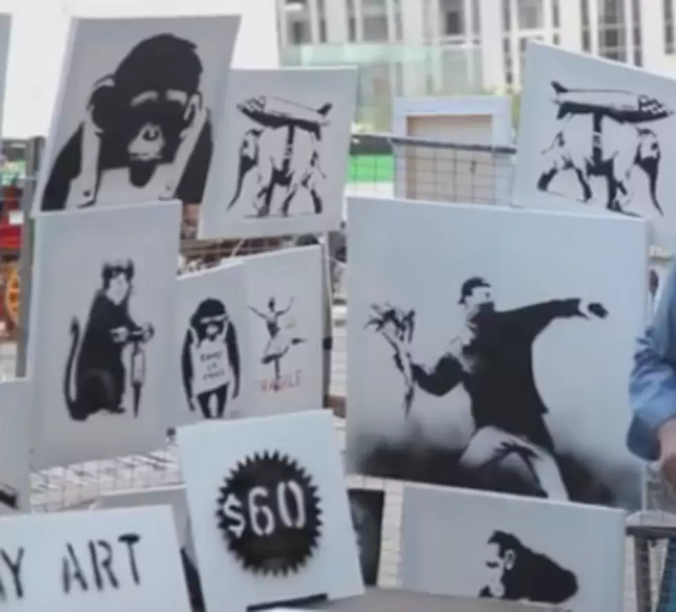 Street Artist “Banksy” Pulls A Fast One On New York [VIDEO]