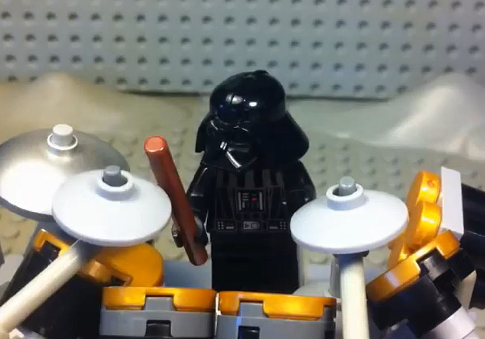 Darth Vader The Ultimate Metal Drummer [VIDEO]