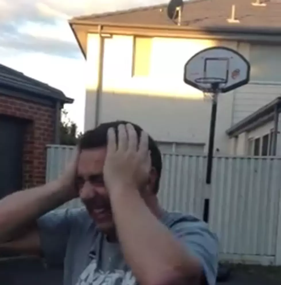 Dad Crushes Girls Dreams With Impossible Basketball Shot [VIDEO]