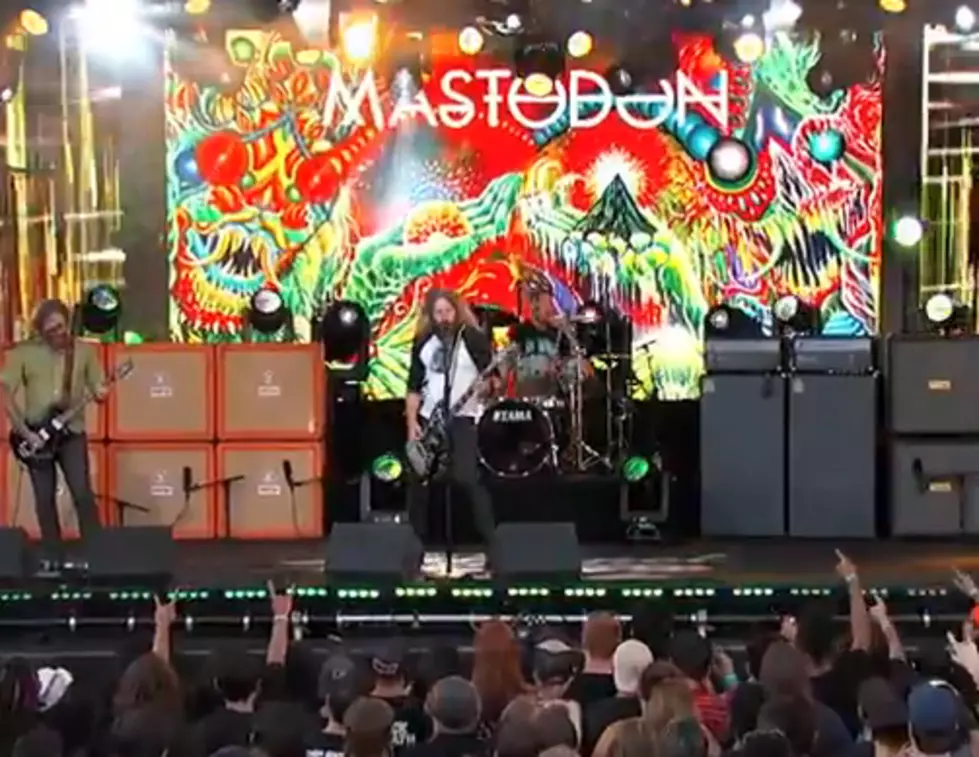 Mastodon Throw Down On Jimmy Kimmel Live! [VIDEO]