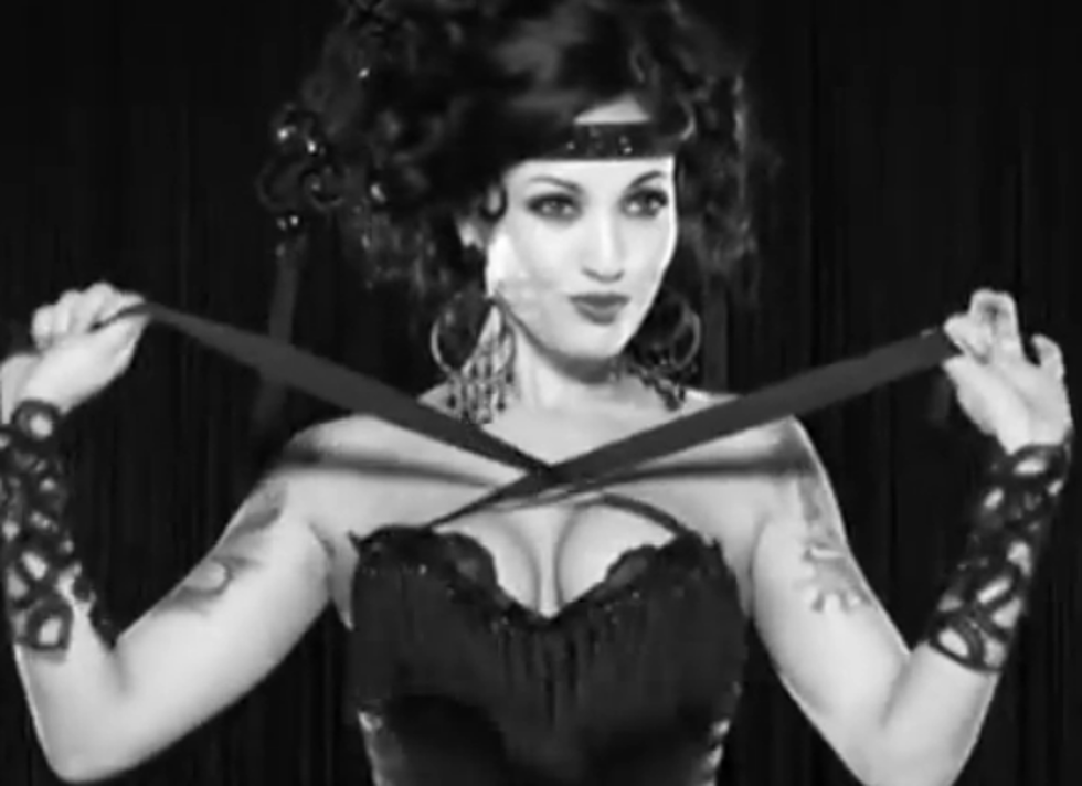Burlesque Star Miss Mena Tonight At Temptations Tonight! [VIDEO/NSFW]