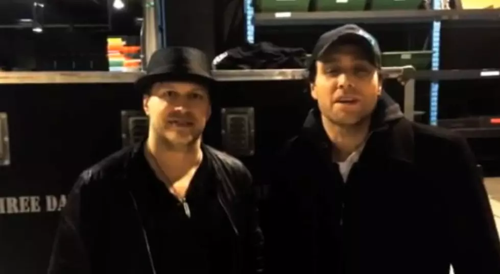 A Personal Invitation to the FMX Birthday Bash from Three Days Grace [VIDEO]