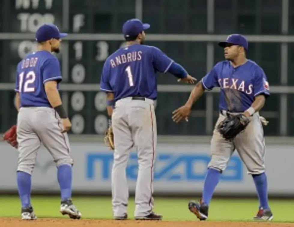 Rangers Sweep &#8216;Stros In Houston