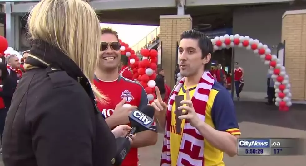 Reporter Strikes Back During Live Broadcast Interruption [NSFW Video]