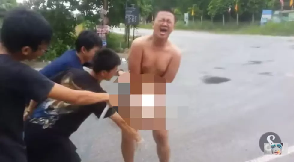 Crazy Guy Screams Like a Girl After Putting Red Ants on His Junk [Video]