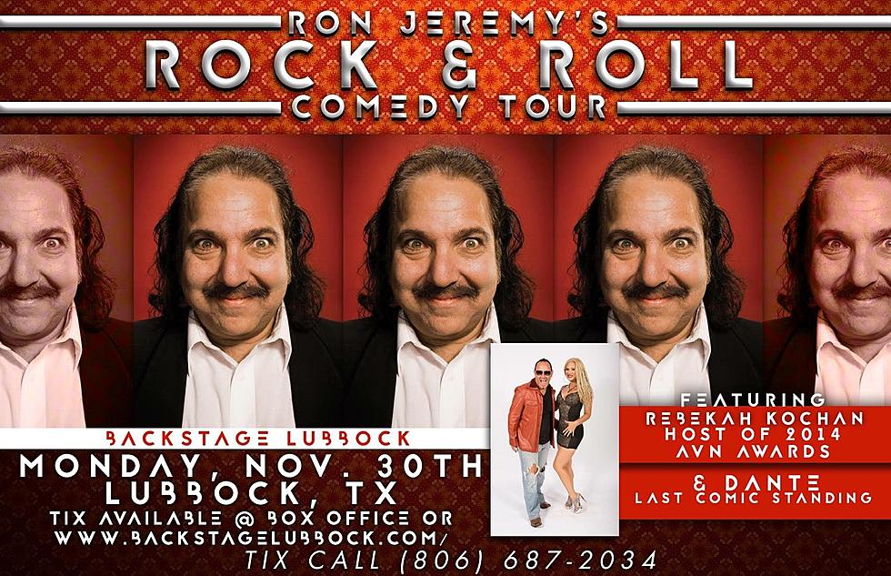 Ron Jeremy’s Rock & Roll Comedy Tour Headed To Lubbock