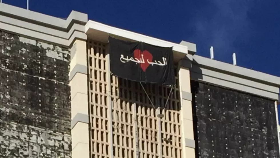 Arabic Banner Flown From Lubbock Building, City Craps Its Collective Pants