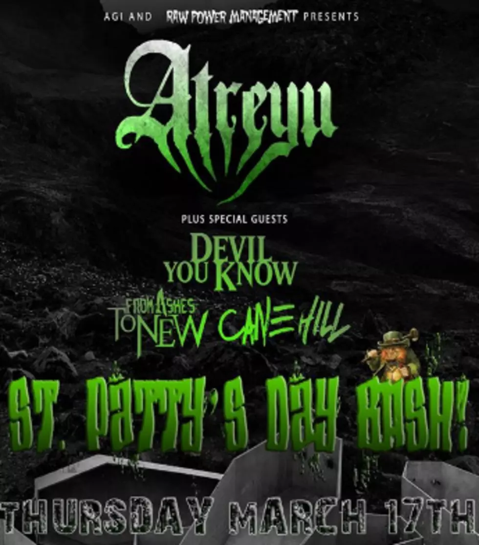 Atreyu to Return With Devil You Know for St. Patrick’s Day