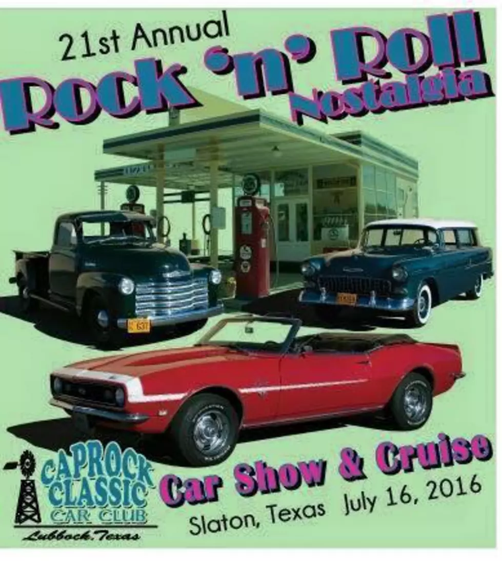 21st Annual Rock N Roll Nostalgia Car Show Revs Up Slaton This Weekend