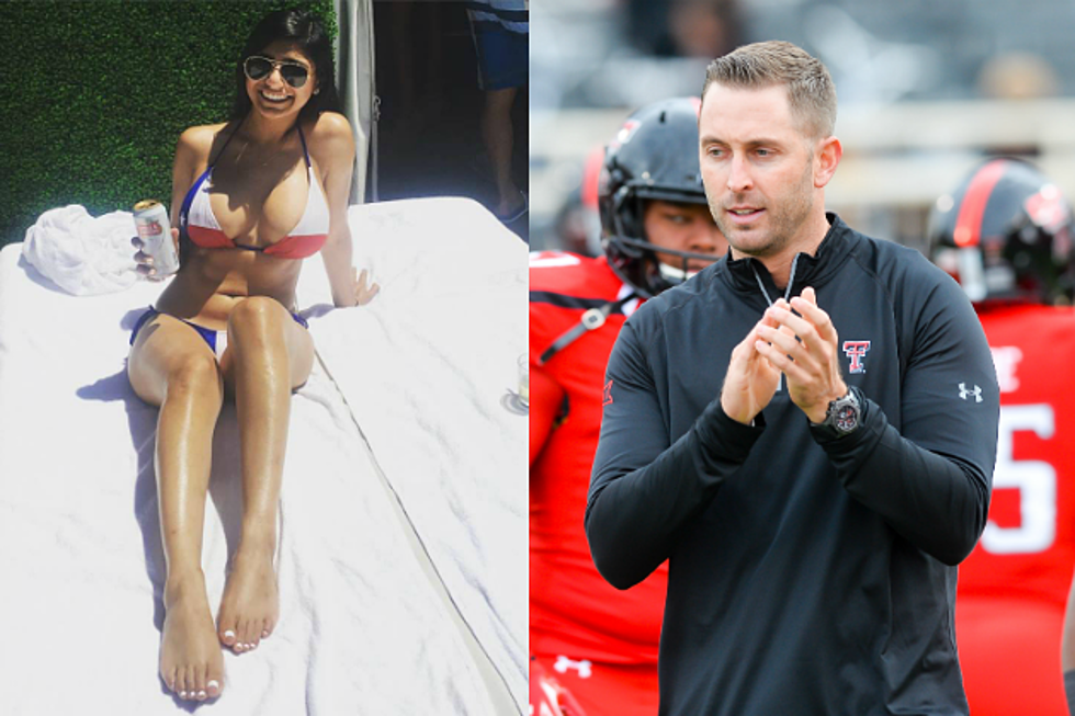 Porn Star Mia Khalifa Lists Kliff Kingsbury as College Football Coach She’d Most Like to Have Sex With [Video]