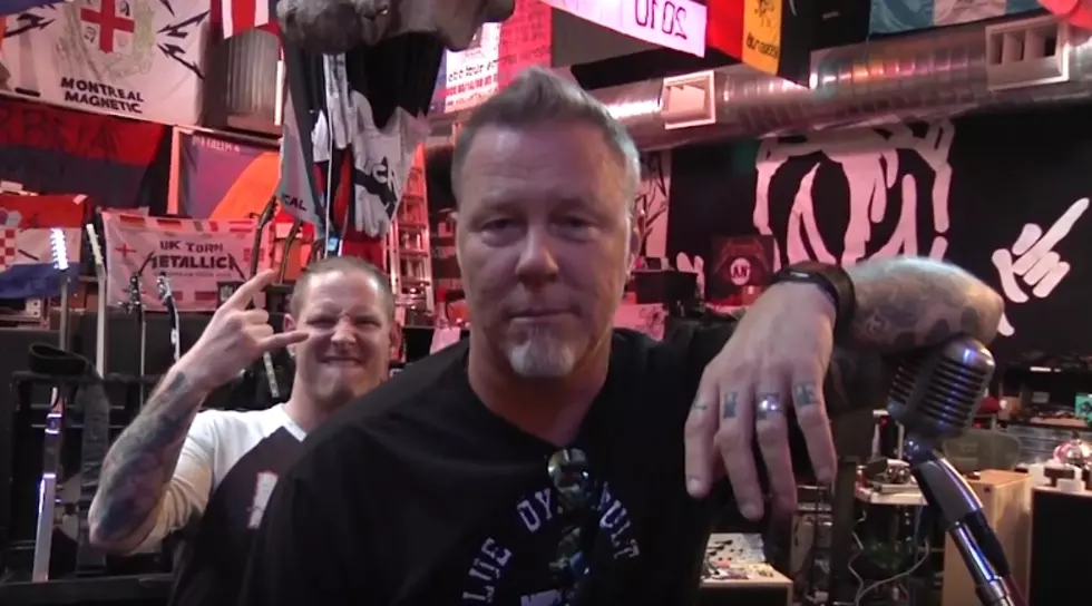 Metallica and Slipknot&#8217;s Corey Taylor Invite Listeners to Check Out FMX Radio Special [Watch]