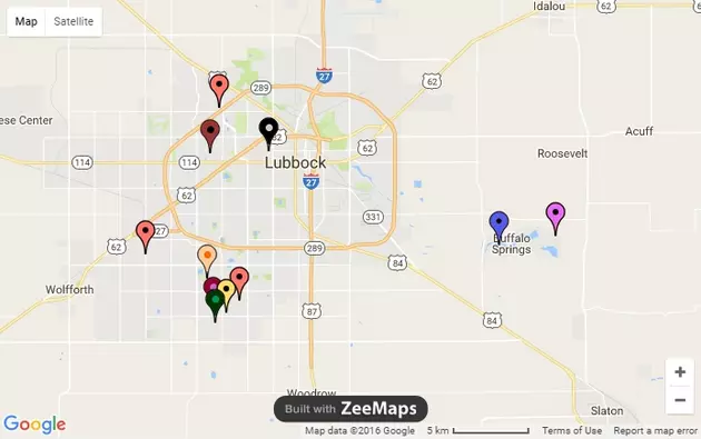 Take a Christmas Lights Tour of Lubbock With This Handy Map