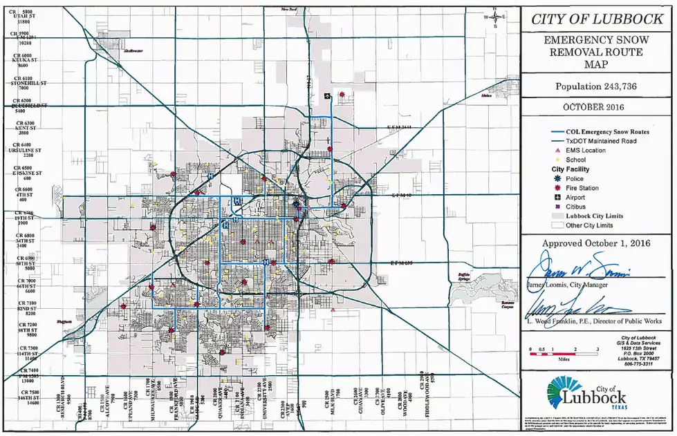 City of Lubbock Urges You to Read New Pointless, Poorly Explained Snow Removal Policy and Map