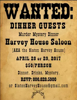 Murder Mystery Dinner Comes To The Slaton Harvey House