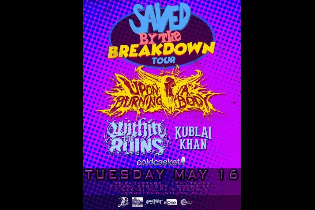 The Saved by the Breakdown Tour With Upon a Burning Body Is Coming to Lubbock