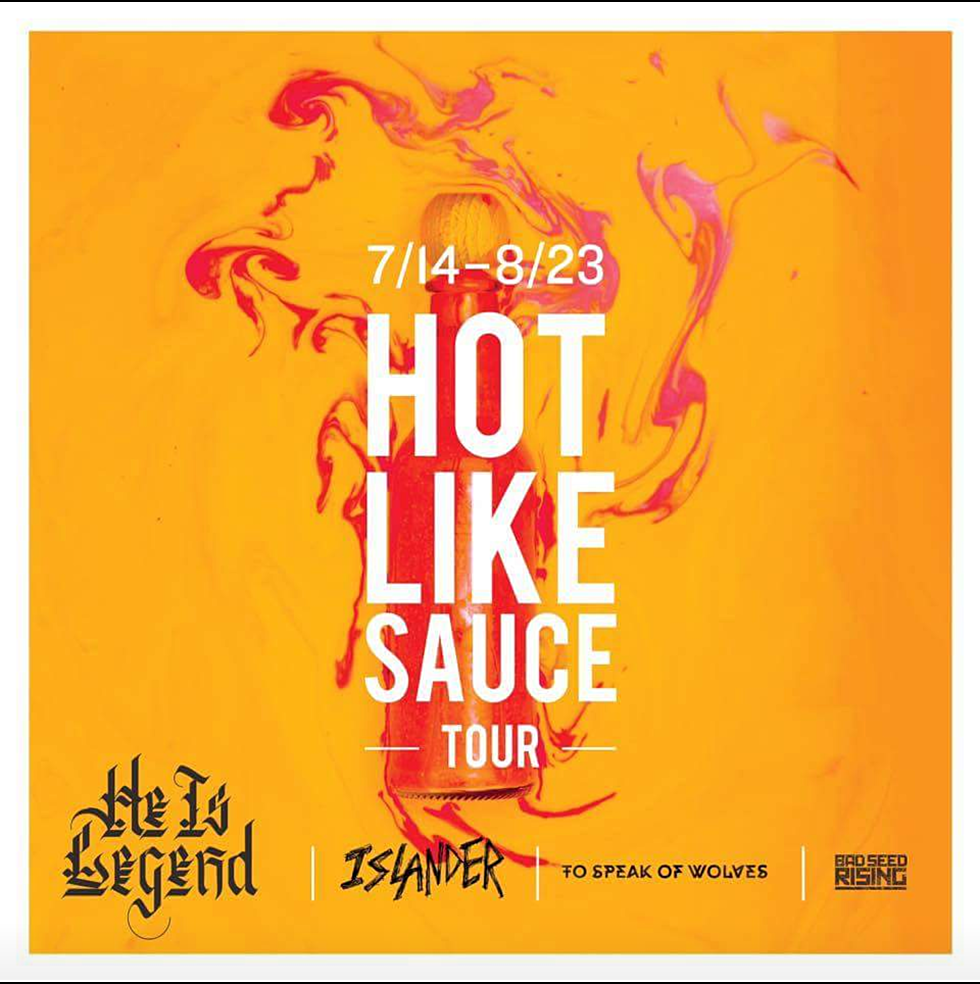 He Is Legend And Islander Bring The ‘Hot Like Sauce’ Tour To The Hub City This Tuesday, July 25
