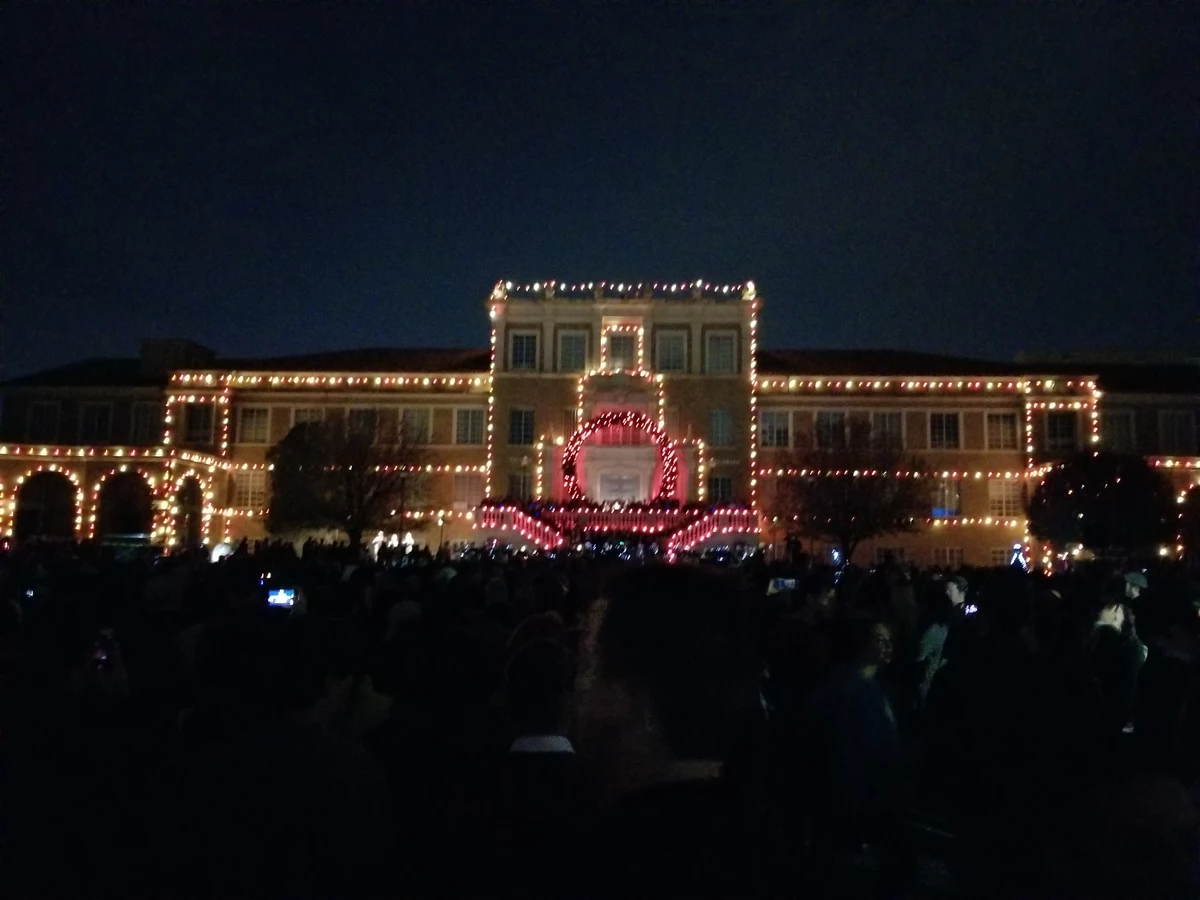 Watch: The 59th Annual Carol of Lights at Texas Tech University