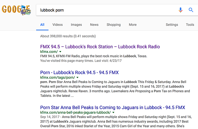 You Won't Believe The Search Results For Lubbock Porn