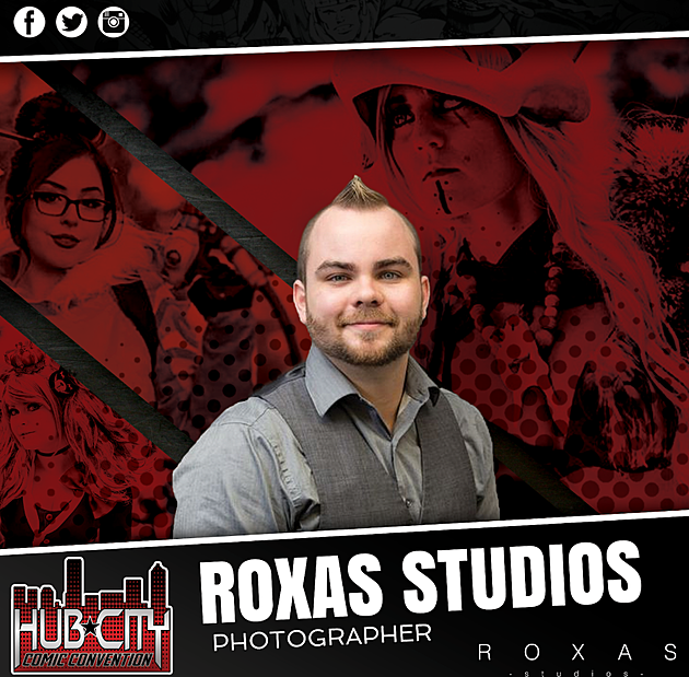 Roxas Studios Photography to Appear at Hub City Comic Con
