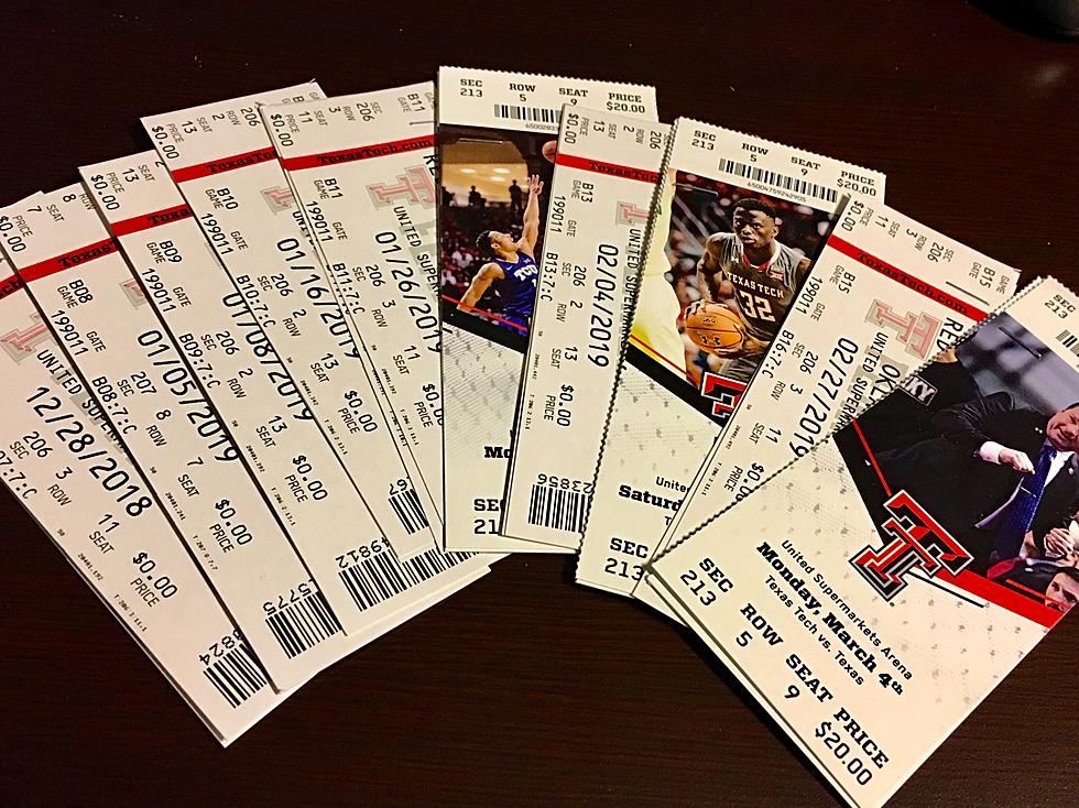 Day 4 of the 12 Days of FMX-Mas: Tickets to 10 Texas Tech Basketball Games