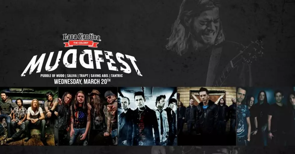 Muddfest With Puddle of Mudd, Saliva, Tantric, Saving Abel & Trapt Is Headed for Texas