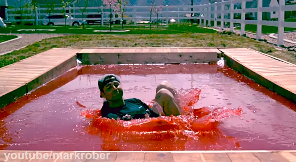 Would You Dive Into This Jello-Filled Pool [VIDEO]